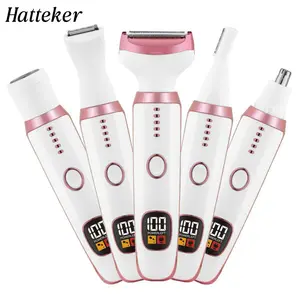 5-in-1 Electric Shaver for Women  USB Rechargeable & Waterproof | Painless & For Sensitive Skin Silky Smooth trimmers women bikini trimmer