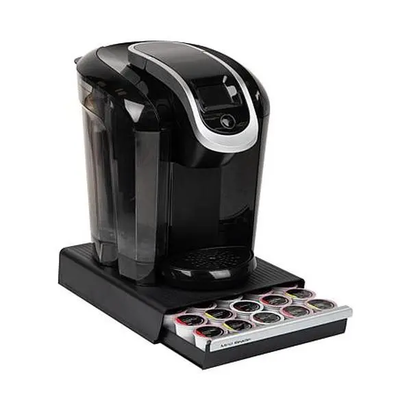 Mind Reader Coffee Pod Organizer Drawer, 30 K-Cup/35 Verismo - Black Mind Reader Coffee Pod Organizer Drawer, 30 K-Cup/35 Verismo - Black