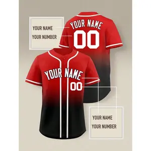 Custom Name & Number Lightweight Baseball Jersey | Men's Short Sleeve Button-Up Training Sport Shirt - Personalized Athletic Apparel,Stylish,Fashion,Hipster,Casual,Minimal Chic,Personalized,Customized,Custom,Unique,Guy Costumes