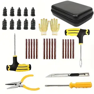 Fast Seal Glue Liquid Strip Emergency Repair Kit for Sedan Vacuum Car Tire Tools