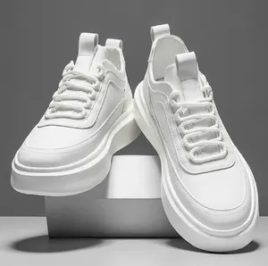 Can’t stop wearing these comfy all-white chunky platform everyday kicks