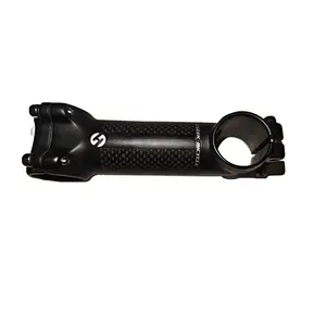 TOSEEK Carbon Composite Bike Stem 31.8*28.6mm, 70/80/100/120mm Length Black MTB Road Bike Handlebar Stem
