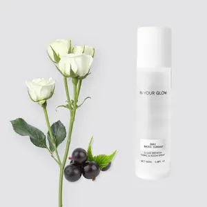 CLEAN REFRESH FABRIC & ROOM SPRAY D002 BAIES CURRANT 100ml Fragrance Perfume Scented Fine mist with Organic Sugar Cane Alcohol for Freshness & Odor Neutralization Aroma