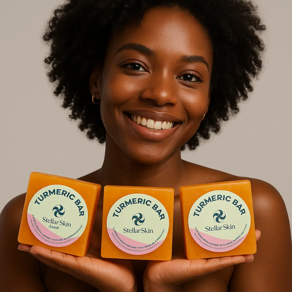 Turmeric-Powered Skin Glowing & Dark Spot Eraser Soap (3 Bar)