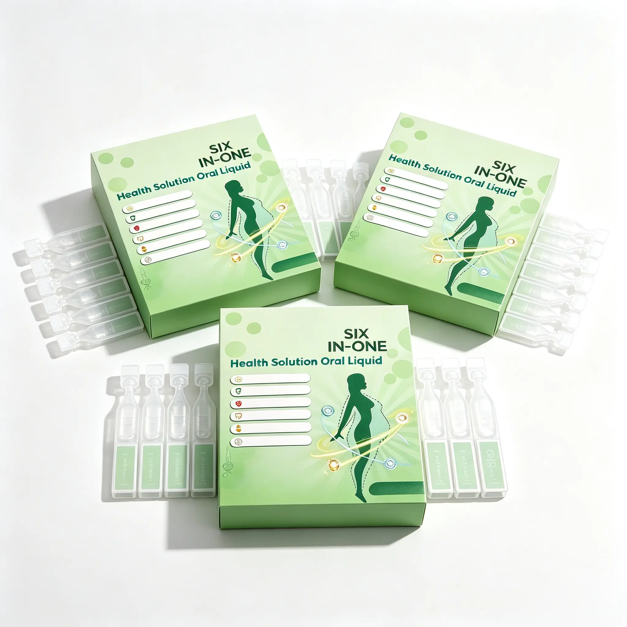 Natural Supplement, Liquid DropswithANaturalPlantExtracts, Gut & Digestivemmune &Energy Support,7Vials perBox.