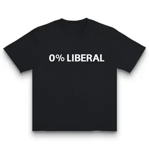 0 Percent T-shirt Funny Graphic Tee Halloween Humor Gift Idea Made In USA For Women For Men [180G 100% cotton, lightweight and breathable, soft and comfortable]