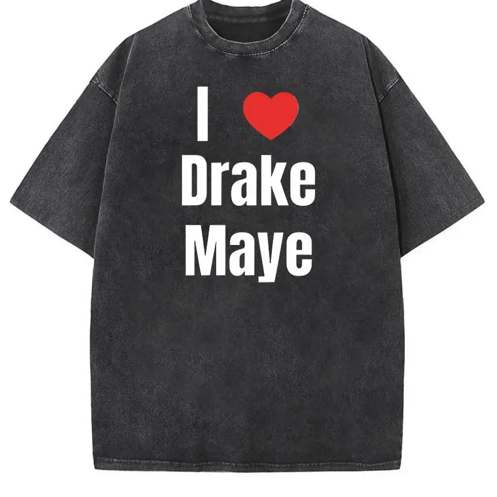 T - shirt with I [Heart] Drake Maye design, for fans showing support
