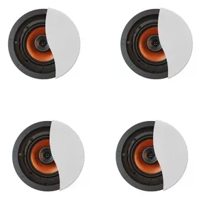 Klipsch CDT-3650-C II in-Ceiling Speakers for Easy Installation and Premium Home Theater Sound