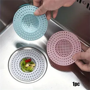 1pc/3pcs Household Kitchen Sink Bathroom Floor Drain Filter Screen Sewer Filter Toilet Anti-Clogging Artifact Insect-Proof Cover Kitchen Water Filter Screen