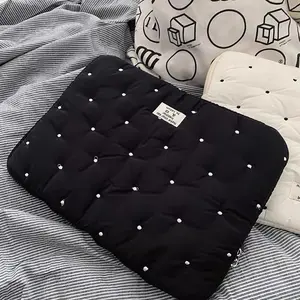 Laptop bag for macbook air 13 case 13-14 Inch puffy notebook pouch 15-16Inch Cute laptop sleeve 9-11 Inch Tablet Sleeve girl bag