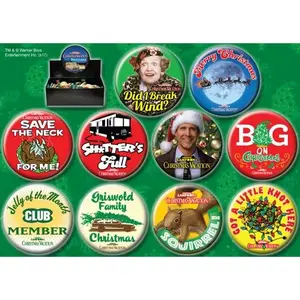 Christmas Vaca Buttons/Pins