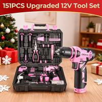 Pink 151-piece Tool Kit