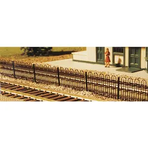 Atlas Model Railroad Co. 150-2850 	Hairpin Style Fence -- Kit - Approximate Length: 15-1/2" 39.4cm, N scale