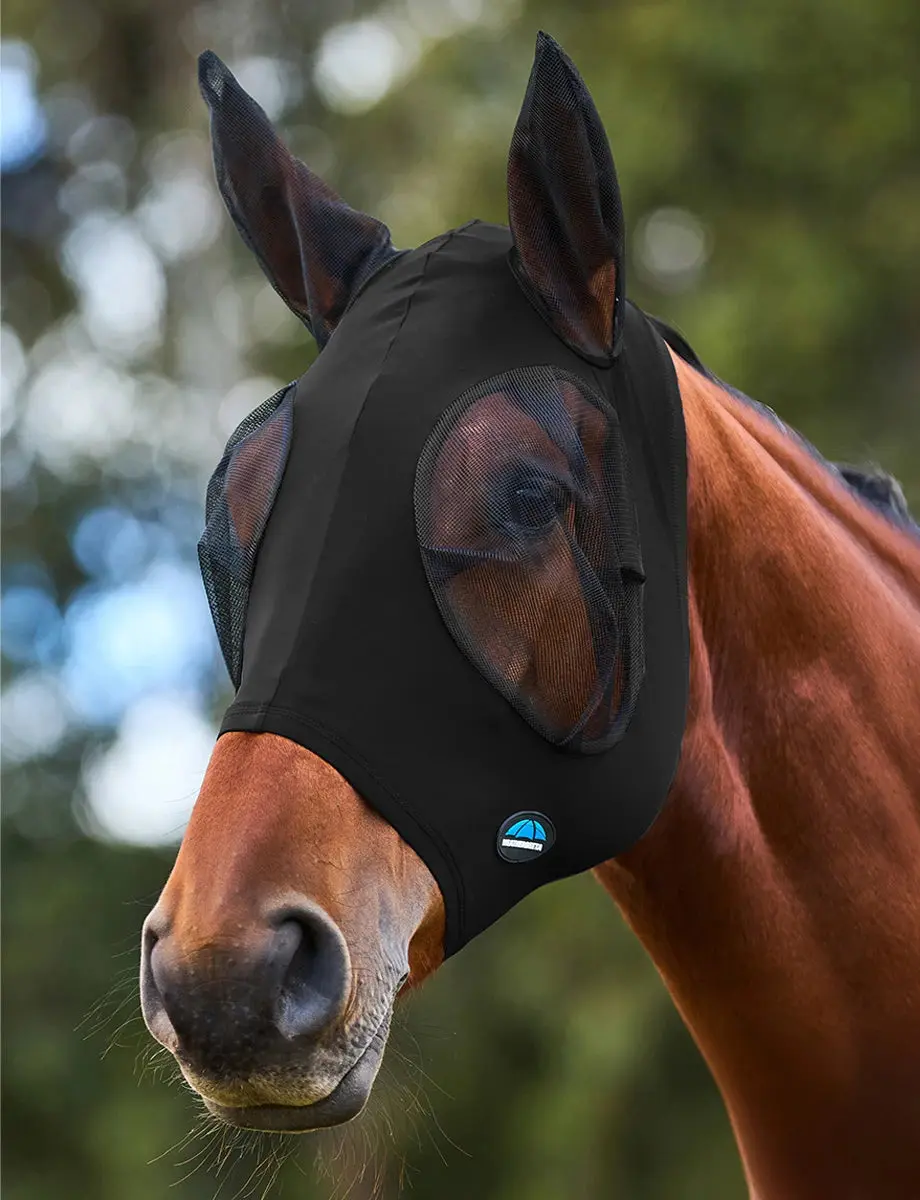 WEATHERBEETA ComFiTec Stretch Fly Mask With Ears