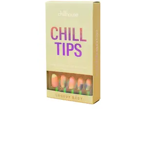 Chillhouse Groovy Baby Chill Tips Press-On Nails in Groovy Baby