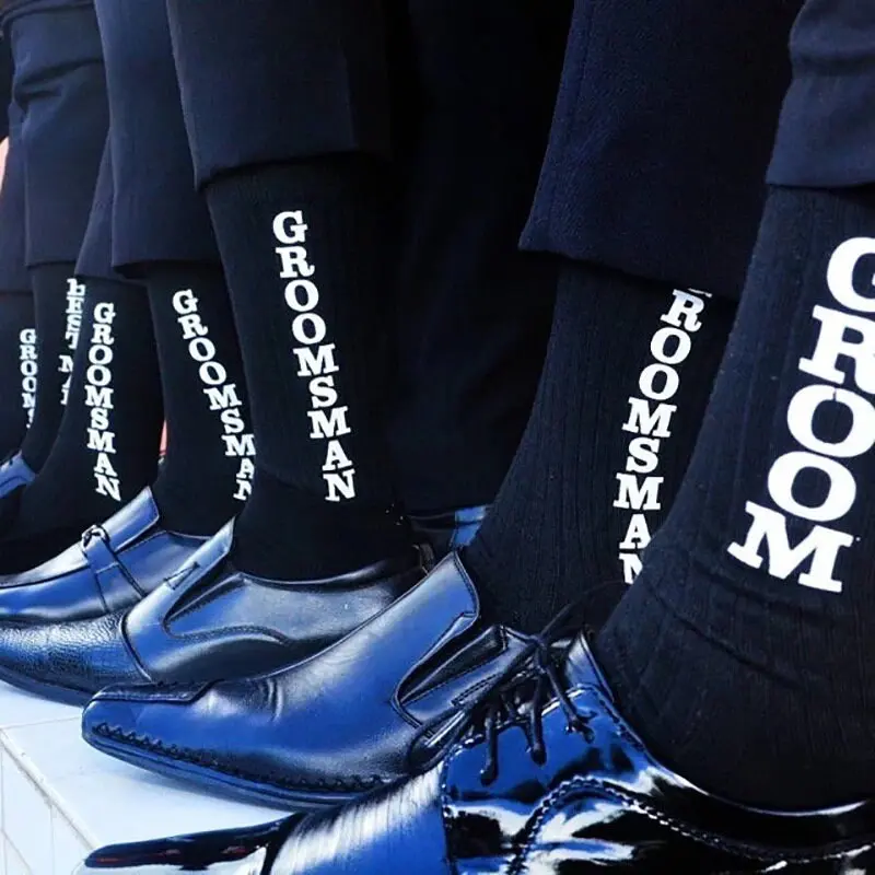 Groom Wedding Party Socks
