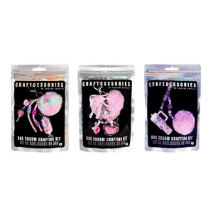CRAFT.CESSORIES Pom Pom Bag Charm Assortment