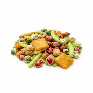 Bold Heat Wasabi Mix Crunchy Snack Blend Spicy Crispy Bite Party Treat