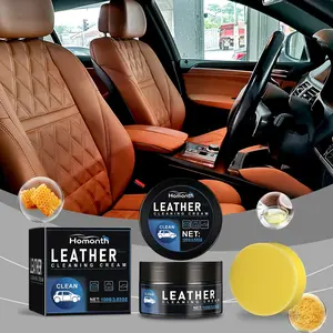 Car Leather Care Cream Car Interior Seat Leather Protection Renovation Glossy Care Cream