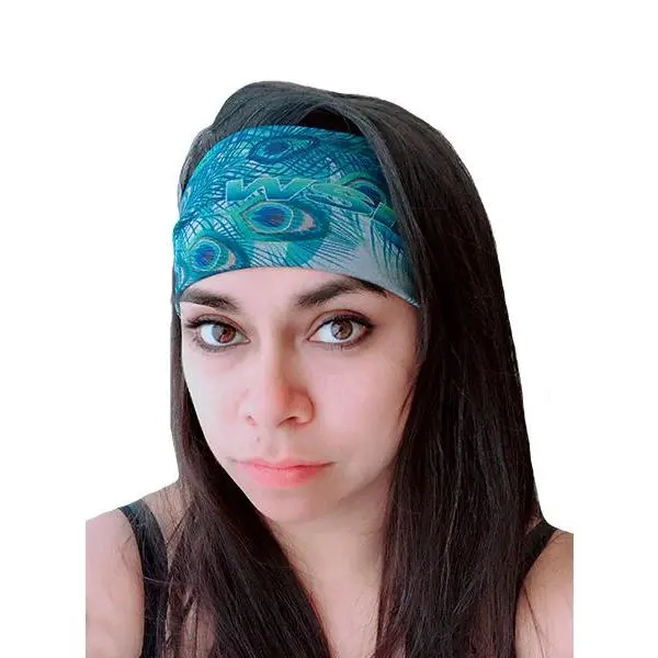 Women's Peacock Headband