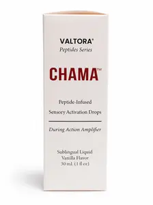 Valtora CHAMA GetMiRite Organic Women’s Sublingual Liquid Dietary Supplement, Vanilla-Blended Vitamins and Minerals for Special Moments, 30 mL
