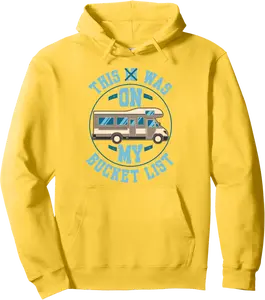 This Was On My Bucket List Adventure Trip for Travel Buddy Pullover Hoodie - Nallelycor Shop 77B0F2N8MQPQ