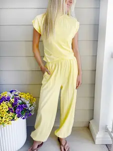 Anna Cropped Tank Top & Pants