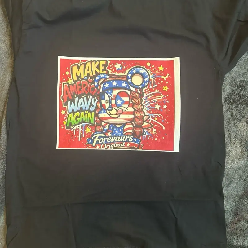Forevaurs Original Custom Tshirt - Make America Wavy Again Design Tee Streetwear