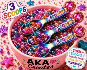 3 Sweet Summer Scoops + 3 Lucky Pops