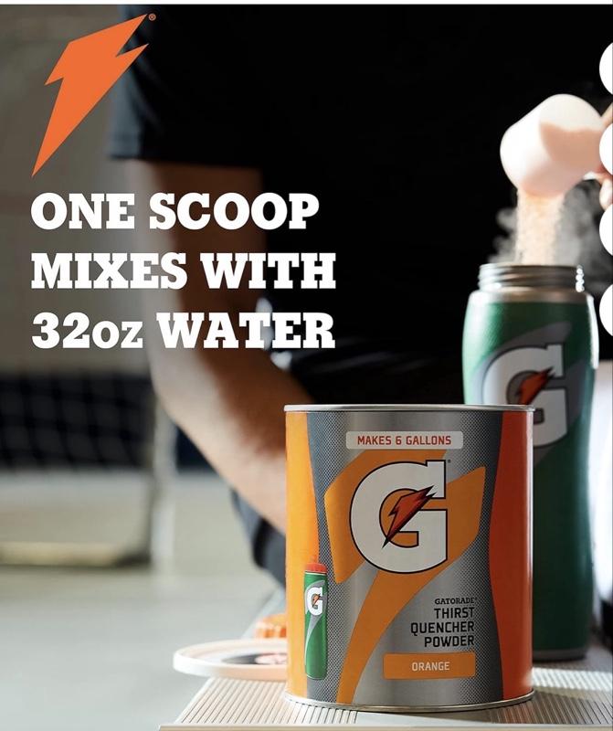 Gatorade Thirst Quencher Glacier Freeze, Powdered Energy Drink Mix, 50.9 oz, 1 Count