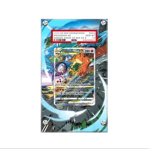 [Display Case]Pokemon VSTAR Universe s12a Charizard VSTAR 212/172 SAR, UPC Black Star Promo SWSH262 - Extended Art Pokemon "PSA" Graded Card Display Case