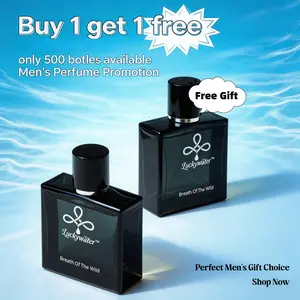 BOGO Free! by Luckywater 1.7 fl oz Men’s Perfume combo | Aromatic Fougère with Lavender & Pepper | cologne Long-Lasting | klub man | premium gift | club gent | Vanilla elegant Body Mist | woody amber note | modern daily fragrance eau deparfum