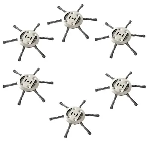 Grass Trimmer Head, Steel Wire Grass Trimmer Head, Multifunctional Grass Trimmer Accessories for Home Garden