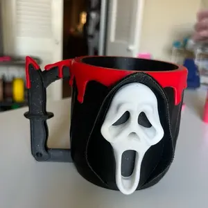 Horror ice cream pint holder