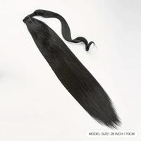 Wrap Around Ponytail Straight