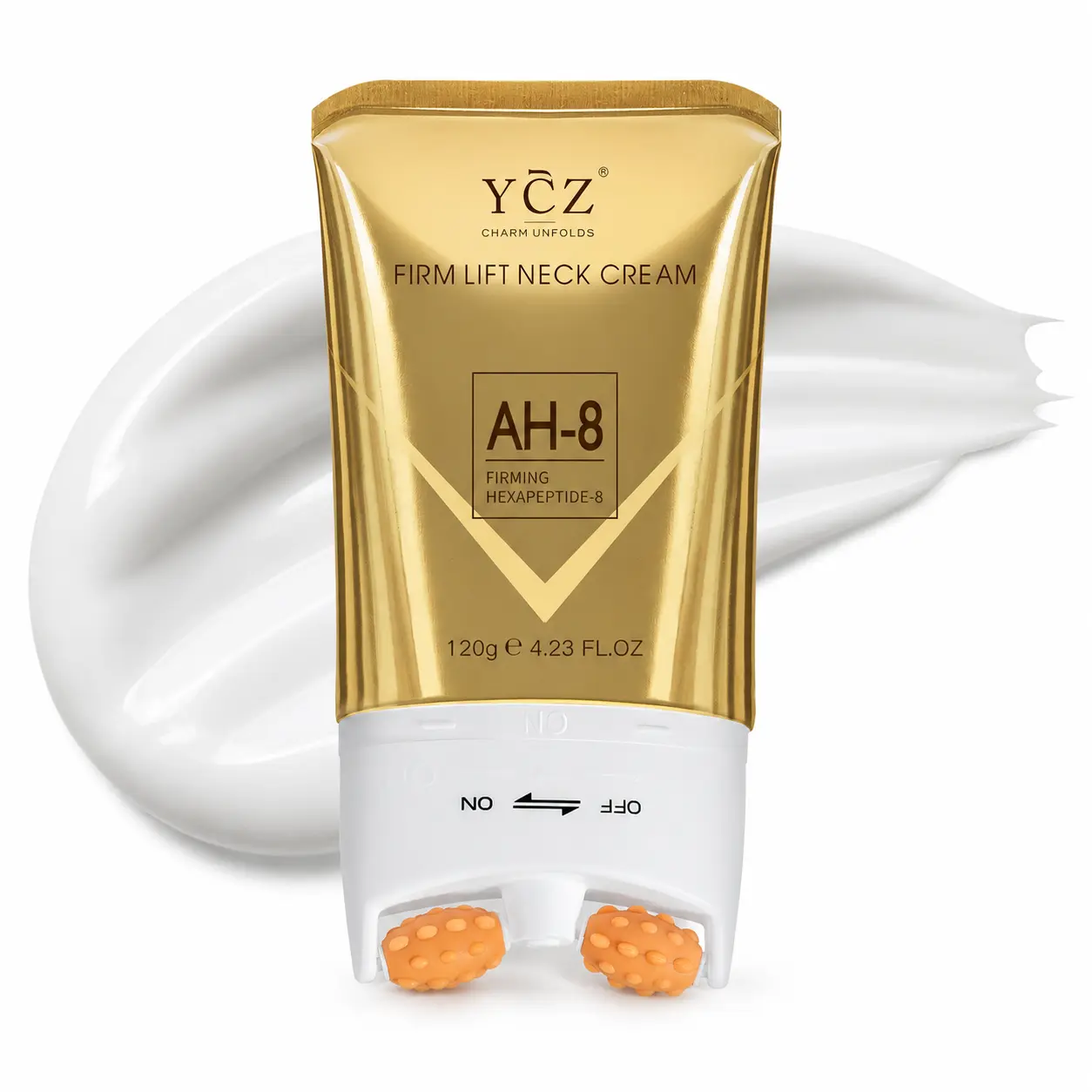 YCZ Neck Firming Cream, Upgraded Formula | Deep Hydration for Crepey Neck & Body Skin | Cruelty-Free Skincare