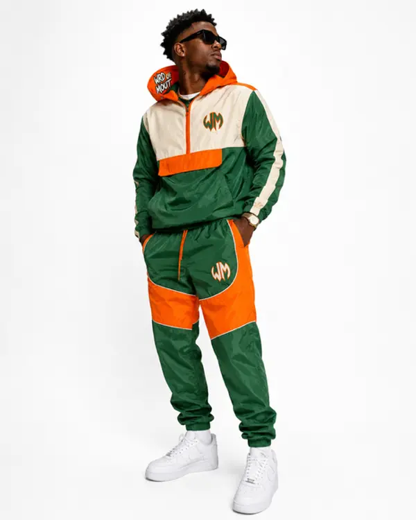 Redline Orange Windbreaker set