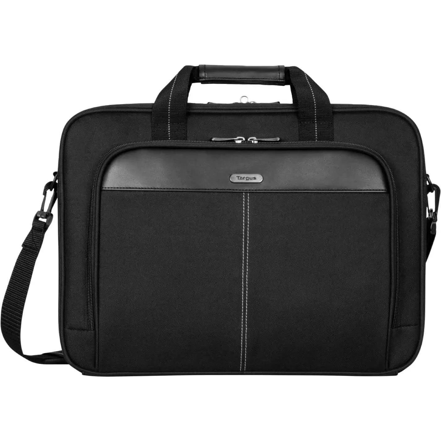 Targus - Classic Slim Briefcase for 15.6 Laptops - Black