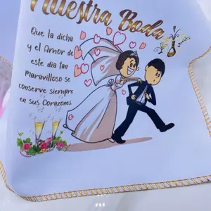 12pcs napkins, Recuerdos para boda Tableware