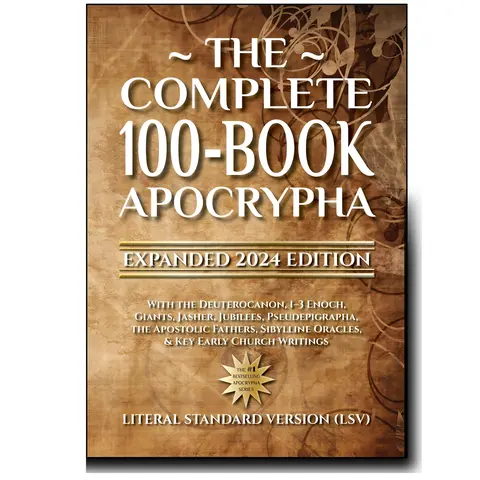 2024 Expanded New Edition Christian Bible Complete Series (100 Works, Apocrypha, 1-3 Enoch, Ethiopian Sibylline Oracle) - Handy Size, Large Print, Trade Paperback, Cream Paper Ancient Texts, English for Covenant Christian Coalition Readers, Testaments, Ap