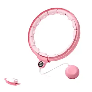 Detachable Pilates ExerciseHoop,Lazy Gospel Work Out atHomeFitness Hoop for Lazy People toExercise,15 LinksDetachable & SizeAdjustable,Any TimeAnywhere andCount Portable Fitness Exercise Hoopfor WomenBeginners Home GymWorkout, Gymtok infinityhoops