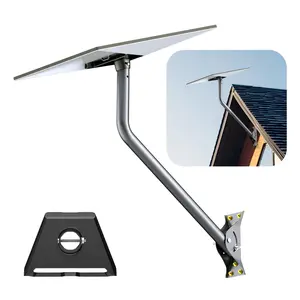 Gen 3 Mount for Starlink, Adjustable Wall /Roof Mounting Kit Compatible with V3 Starlink Standard Dish【Include Aluminum Gen 3 Pipe Adapter】