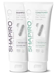 Shapiro MD Hair Growth Experts Hair Loss Shampoo and Conditioner | Experience Healthier, Fuller & Thicker Looking Hair – 1 Month Supply