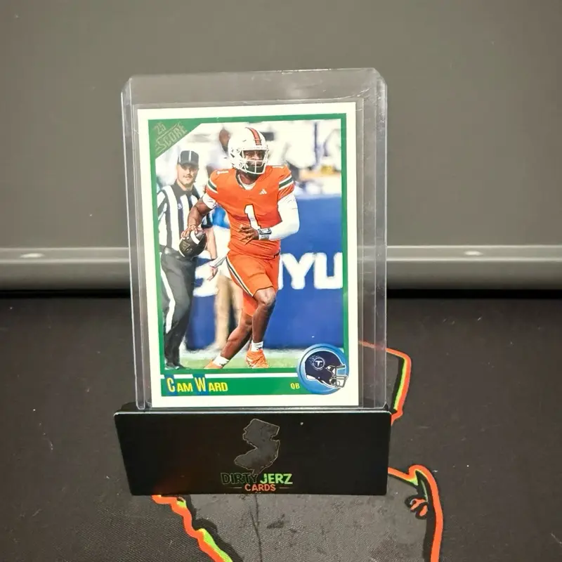 2025 Score - Anniversary Rookie Cam Ward #4 (RC) sports trading card