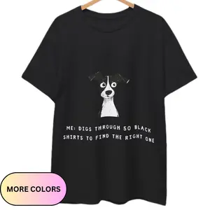 Funny Dog Lover T-Shirt, Unisex Style, Casual Menswear Top, Trending Items