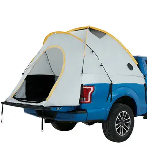 [FLASH SALE] Garvee Truck Bed Tent - Waterproof Pickup Truck Tent for 6.5-8ft Long Bed Trucks, Easy Setup with Fiberglass Poles, UPF 50+ & PU3000mm Rainfly