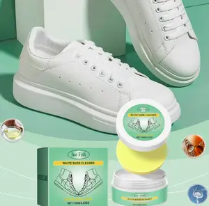 White Shoe Cleaner, Water-Free White Shoe Cleaner Paste, Multifunctional Leather Cleaning Paste for White Shoes