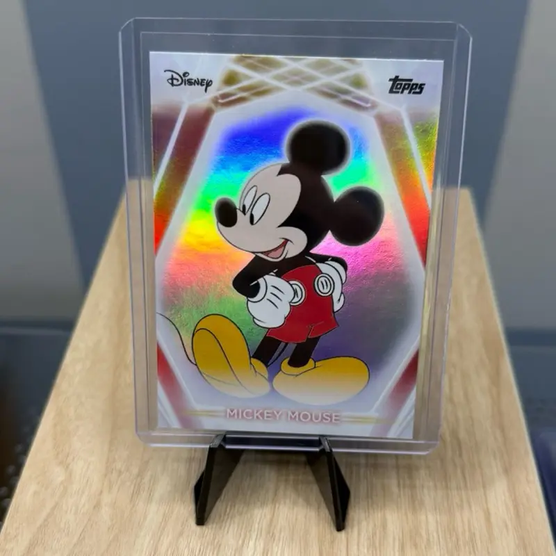 2026 Topps Disney Neon - Mickey Mouse Refractor