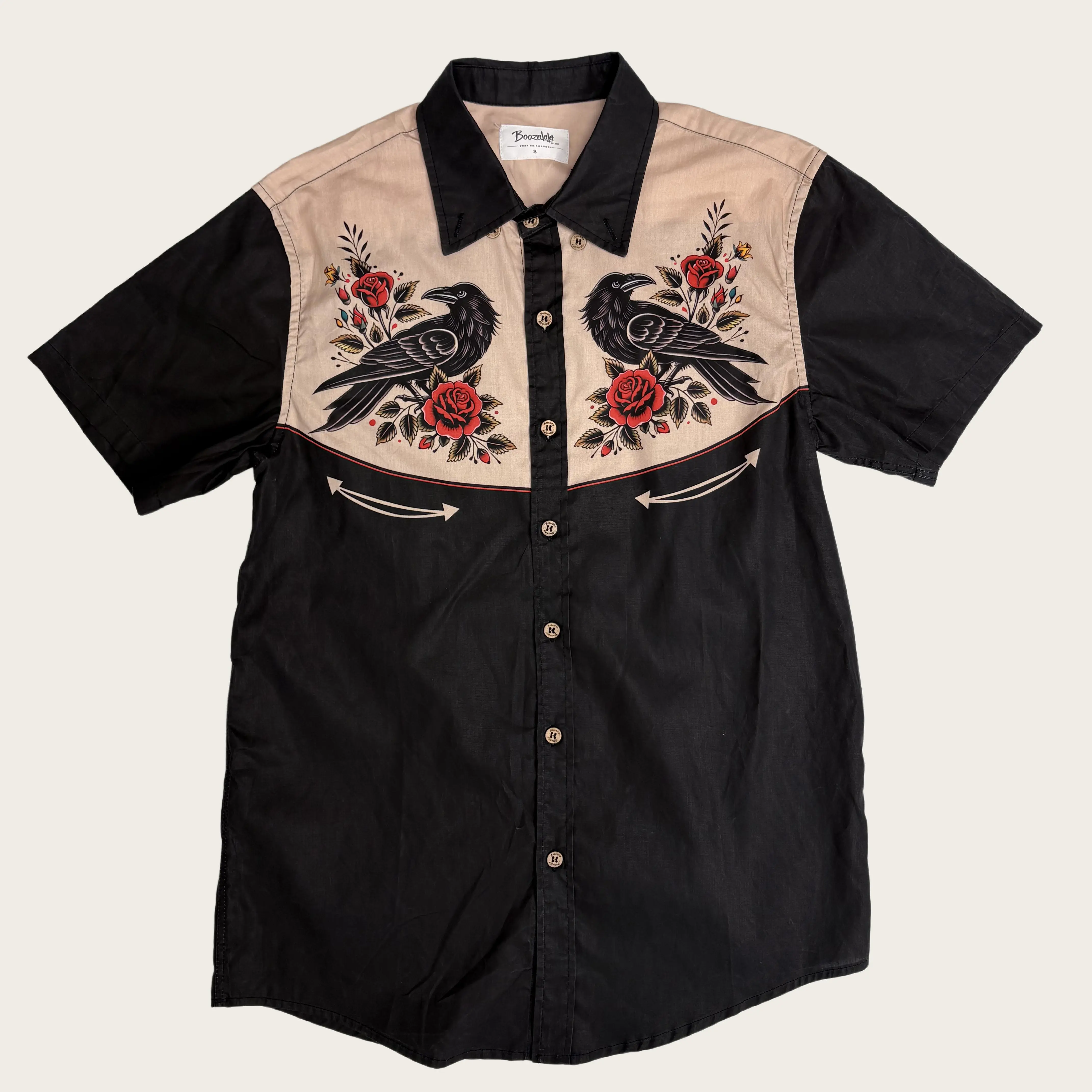 crow dress shirt Crow "F-Caw-F" (f off) Shirt Unisex