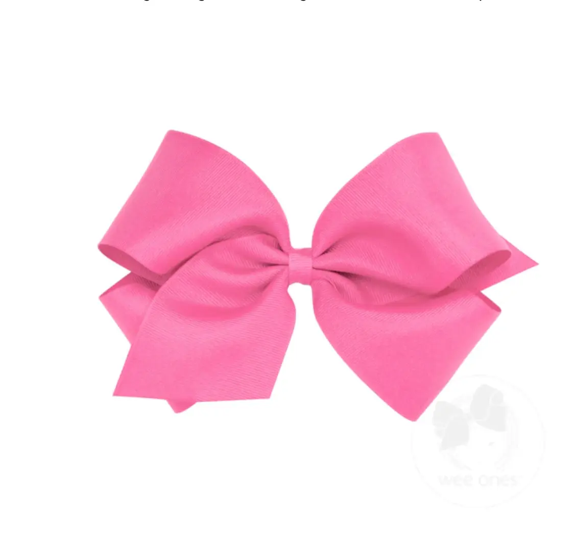 King Classic Grosgrain Hair Bow - Multiple Color Options
